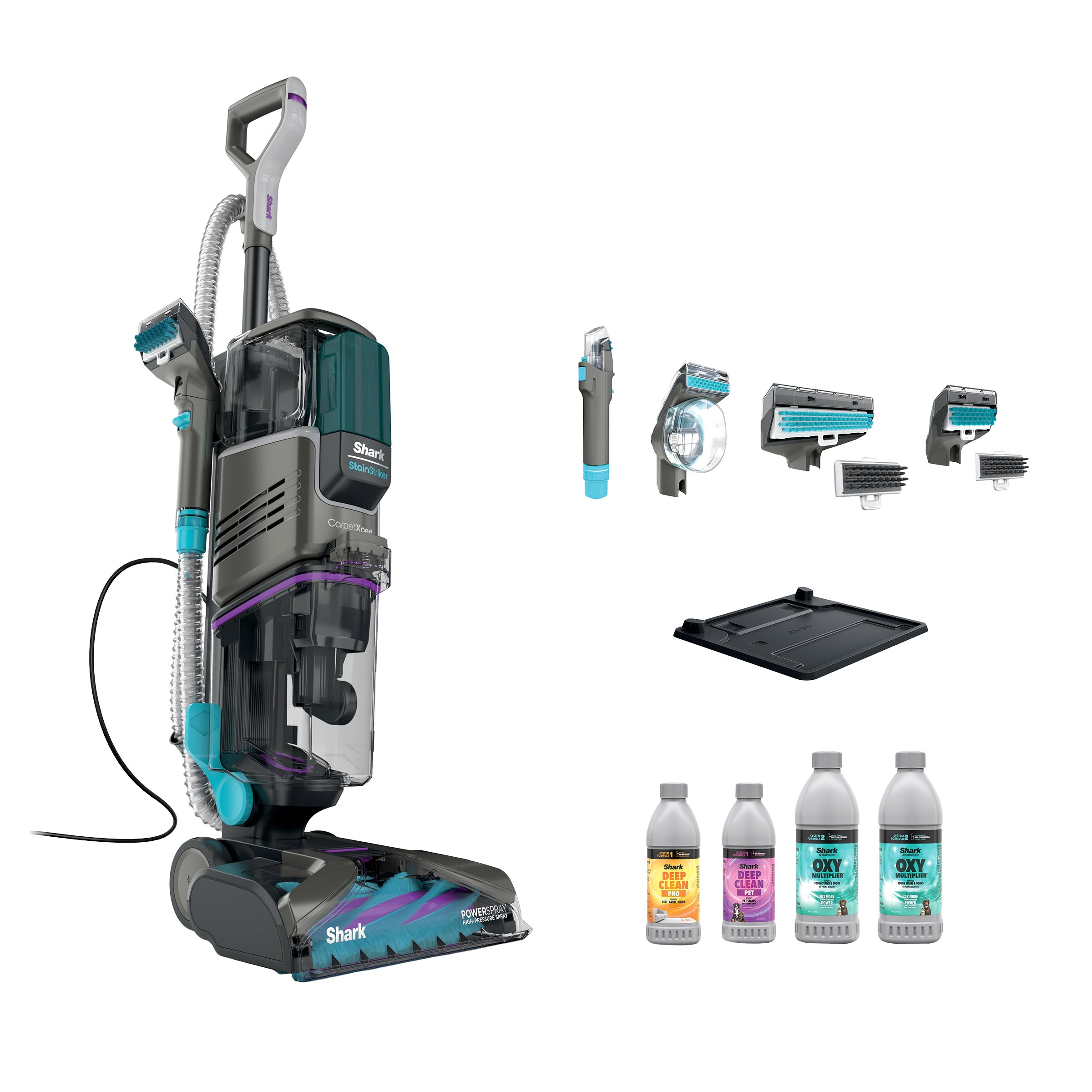 Shark Carpetxpert with Stainstriker Carpet & Upholstery Cleaner